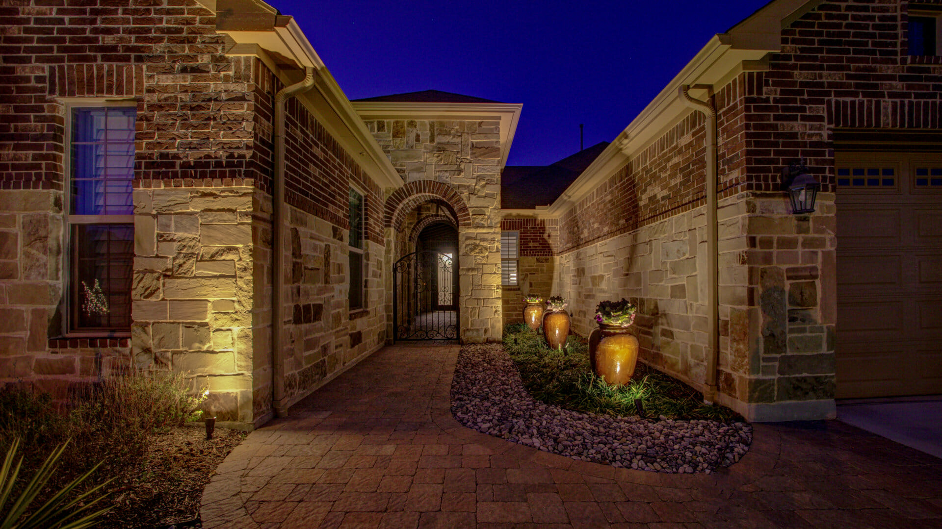 Services Landscape Lighting Hurley Lawns