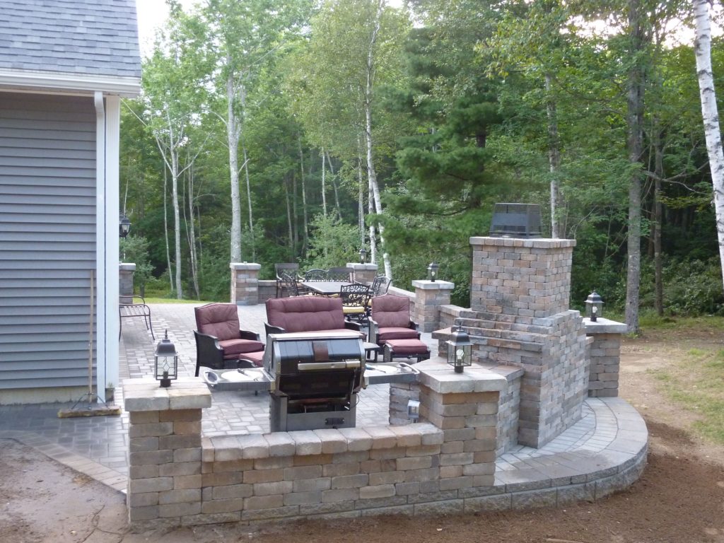 Tulsa Lawn Care landscaping tulsa sprinker french drain kitchen outside 2