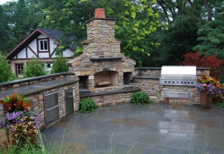 Tulsa Lawn Care landscaping tulsa sprinker french drain kitchen outside